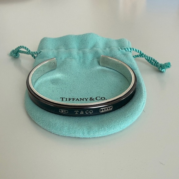 Tiffany & Co. Other - Tiffany & Co. Men's Silver and Black Cuff
